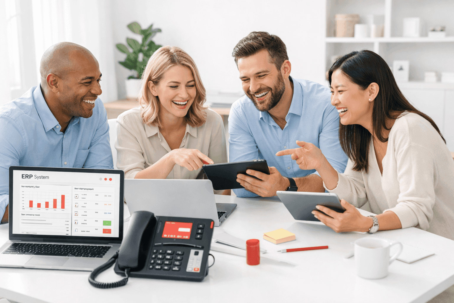 Swyx Telefonanlage für Handel mit ERP Integration und KI-gestütztem Kundenservice