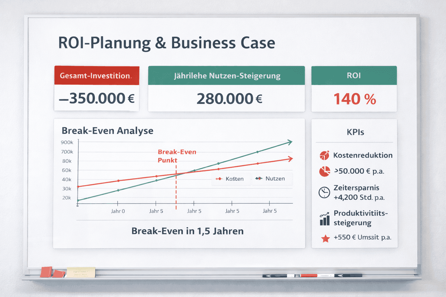 ROI-Planung & Business Case